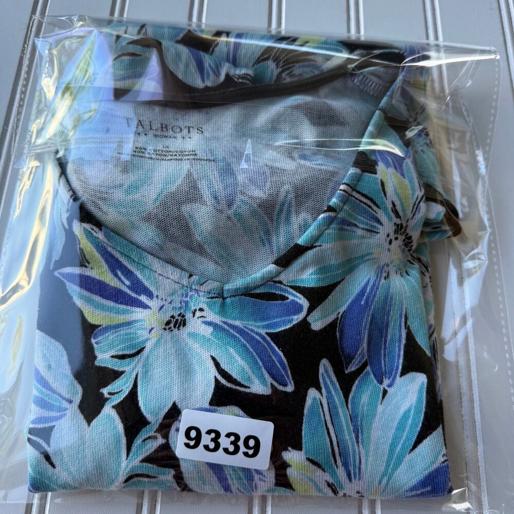 Talbots knit Floral tank top size 1X - Picture 8 of 8